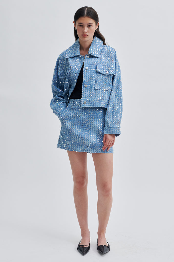 LEMARA JACKET | DENIM BLUE
