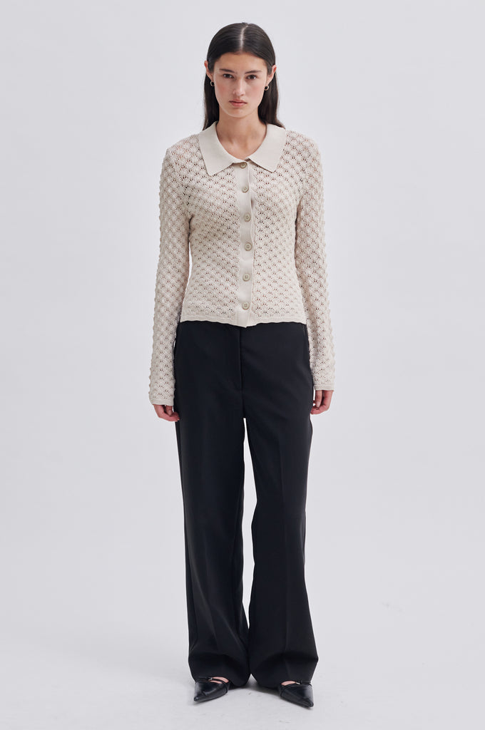 WILDA KNIT CARDIGAN | FRENCH OAK