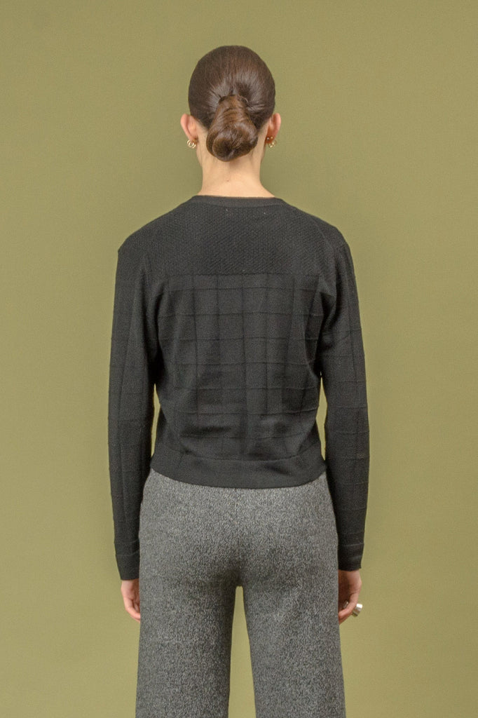 WEB CARDI | BLACK