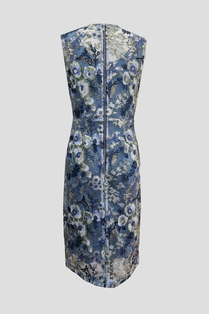 EVELYN FROCK | CORNFLOWER KNEE