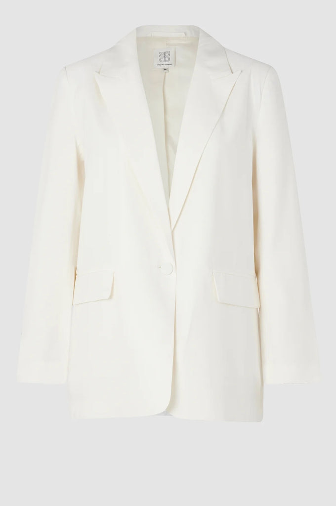 DISA BLAZER | BRIGHT WHITE