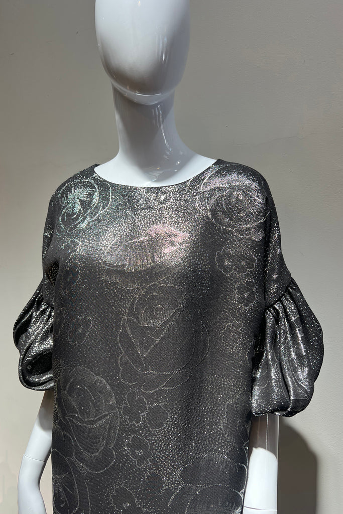 HEATHER DRESS | BLACK SILVER