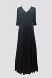 MOONDAISY DRESS FLOOR | BLACK