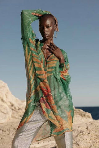KIRA DRESS | FLAMINGO